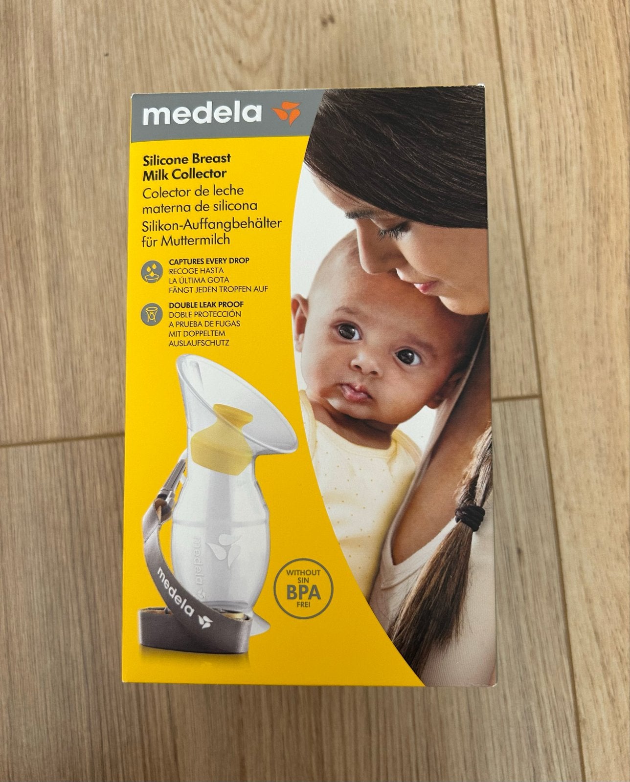 Medela Silicone Moedermelk Collector, Kinderen en Baby's, Babyvoeding en Toebehoren, Gebruikt, Draagbaar, Medela, Borstkolf