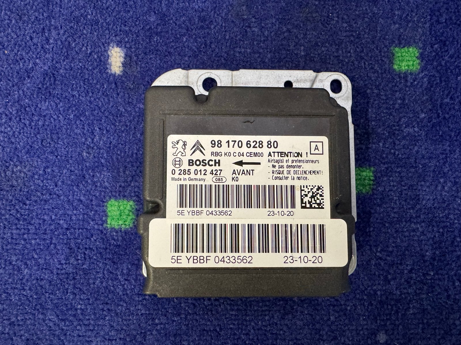 Bosch Airbag Module 9817062880 voor Peugeot, Ophalen of Verzenden, Gebruikt, Peugeot