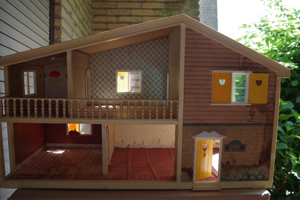 poppenhuis, Ophalen, Gebruikt, Poppenhuis