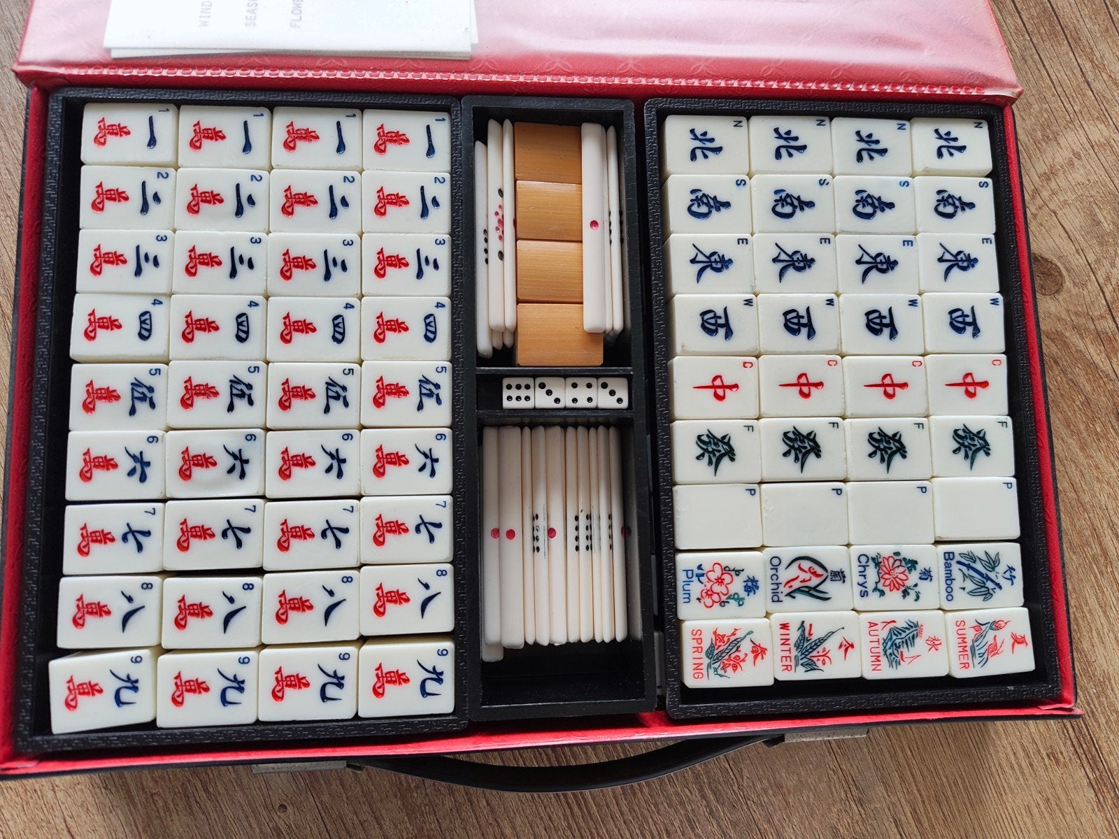 Mah Jongg spel, Ophalen of Verzenden, Zo goed als nieuw
