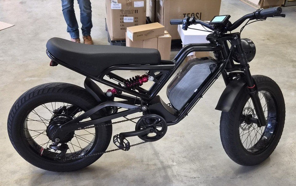 Fatbike - onbegrensd - AKEZ - Rijdend en compleet, Ophalen, Gebruikt, 50 km per accu of meer, Overige merken
