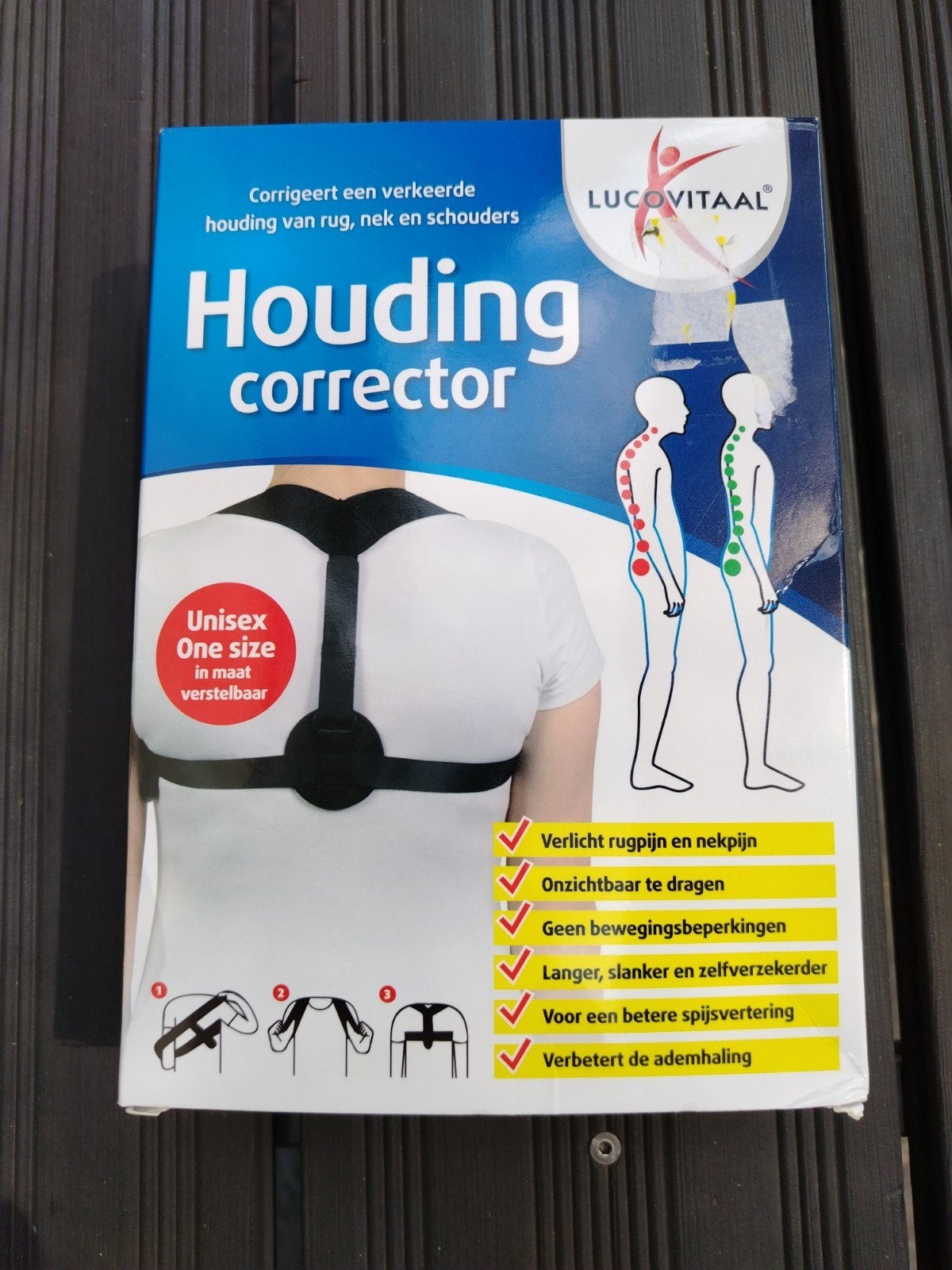 lucovitaal houding corrector, Ophalen of Verzenden