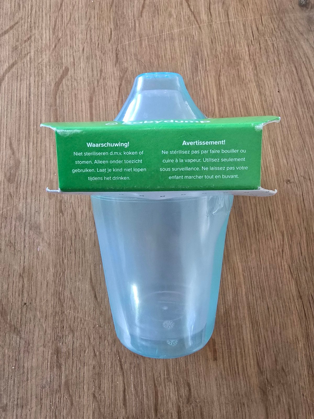 Babydump 2 drink- / tuitbekers 3+ maanden met drinktuit, Ophalen of Verzenden, Zo goed als nieuw, Overige typen