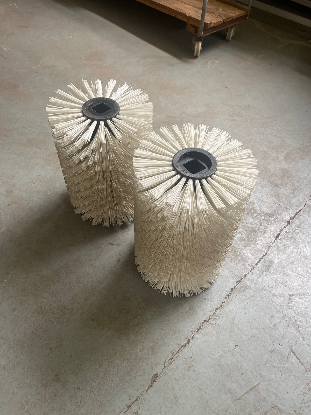 Borstels voor veegmachine - 55 en 60 cm breed, 35 cm diamete, Ophalen