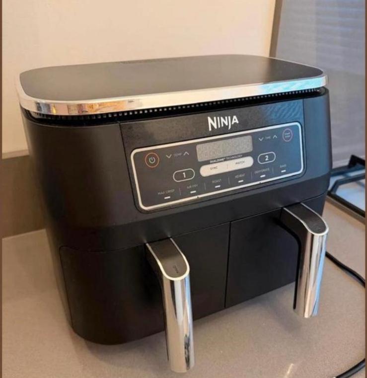 Ninja dubbele airfryer, Ophalen, Zo goed als nieuw, Airfryer