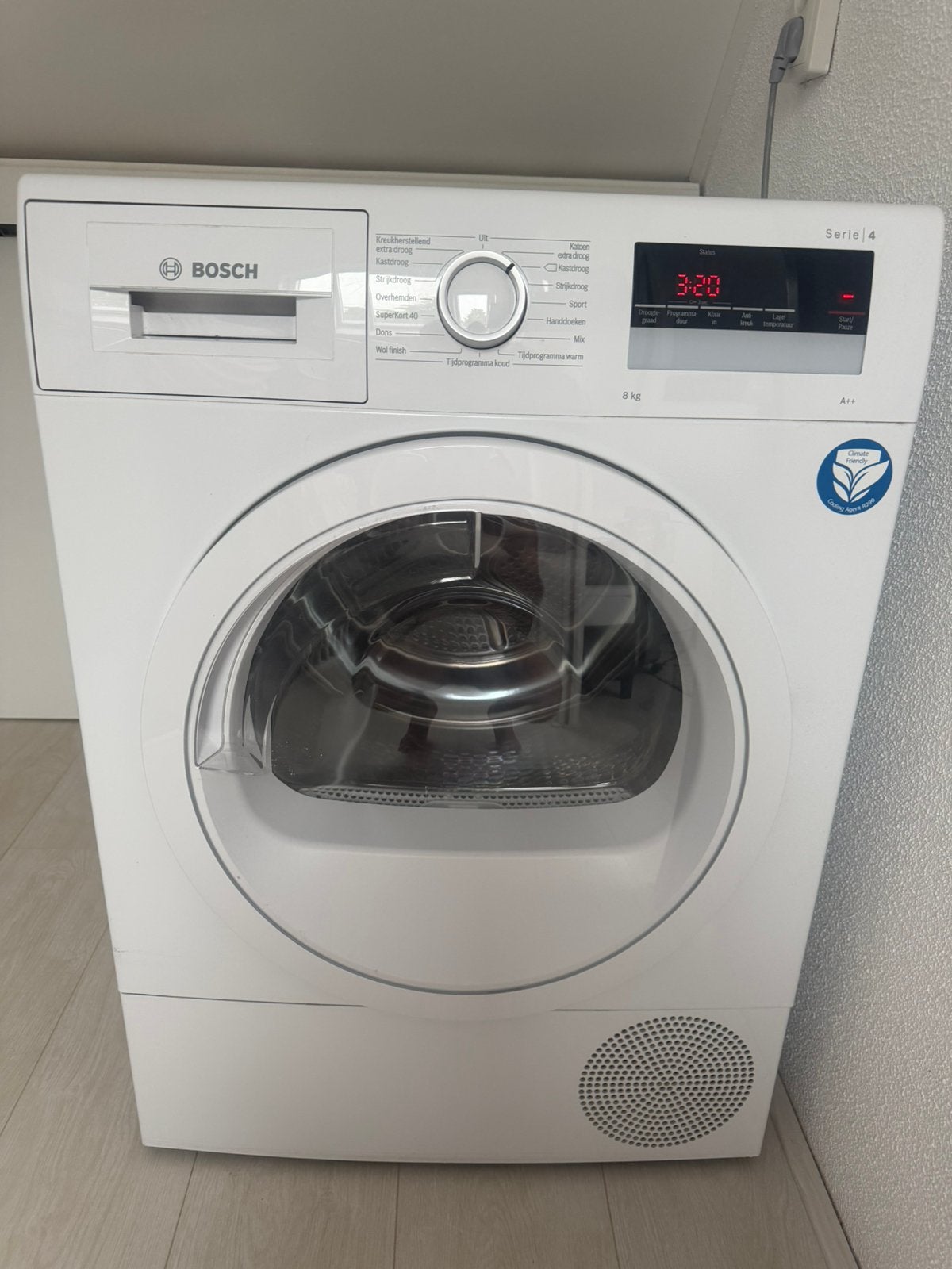 Bosch wasdroger. Serie 4. Weg is weg of onderdellen, Witgoed en Apparatuur, Wasmachines, Ophalen of Verzenden, Zo goed als nieuw