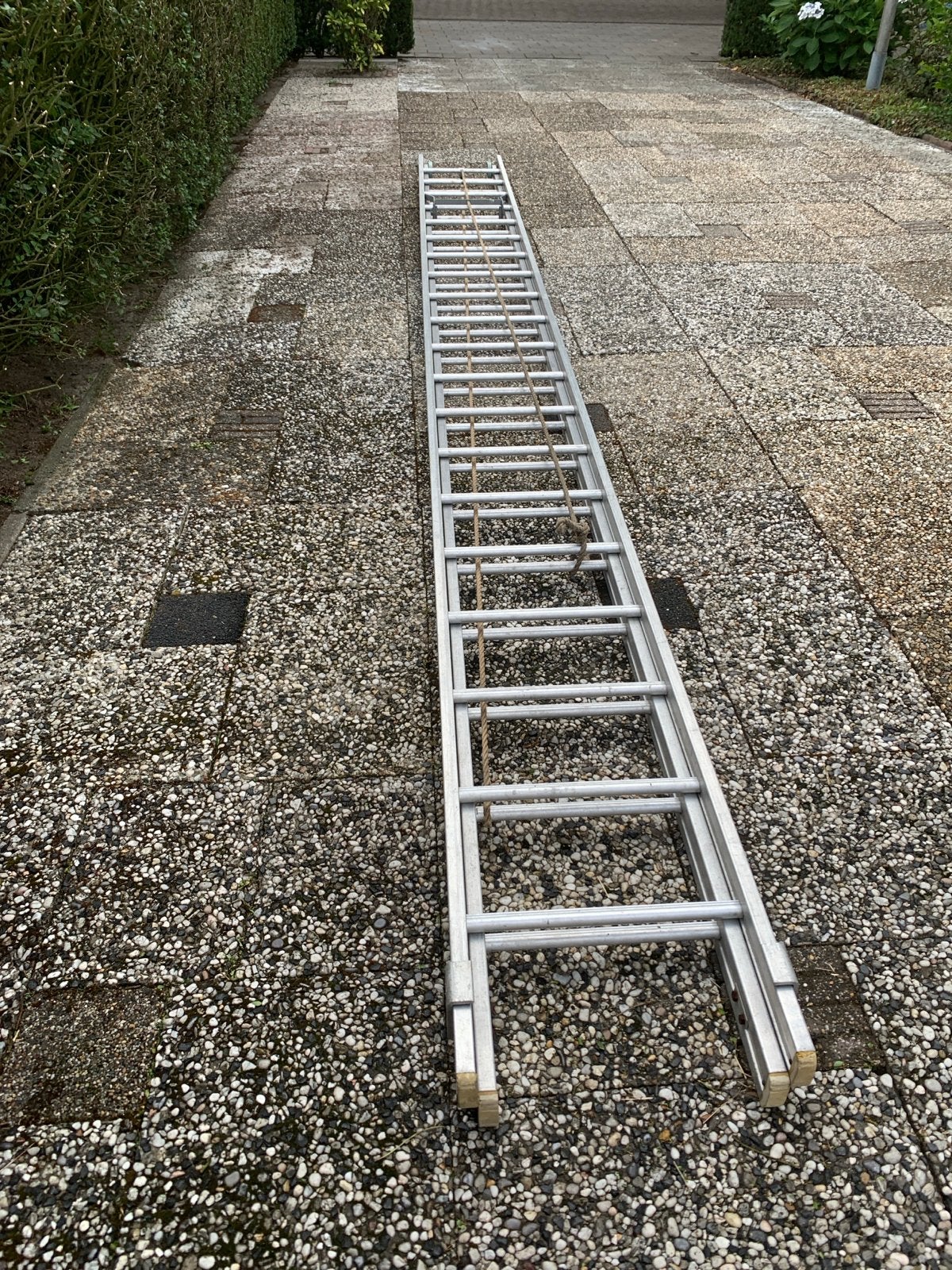 WIESE LADDERS Utrech - Uitschuifbare Ladder, Ophalen, Gebruikt, Ladder, Opvouwbaar of Inschuifbaar