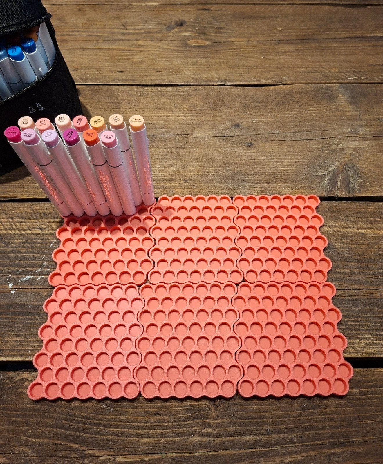 Ohuhu markers houder 320 set, Hobby en Vrije tijd, Tekenen, Ophalen of Verzenden, Potlood of Stift