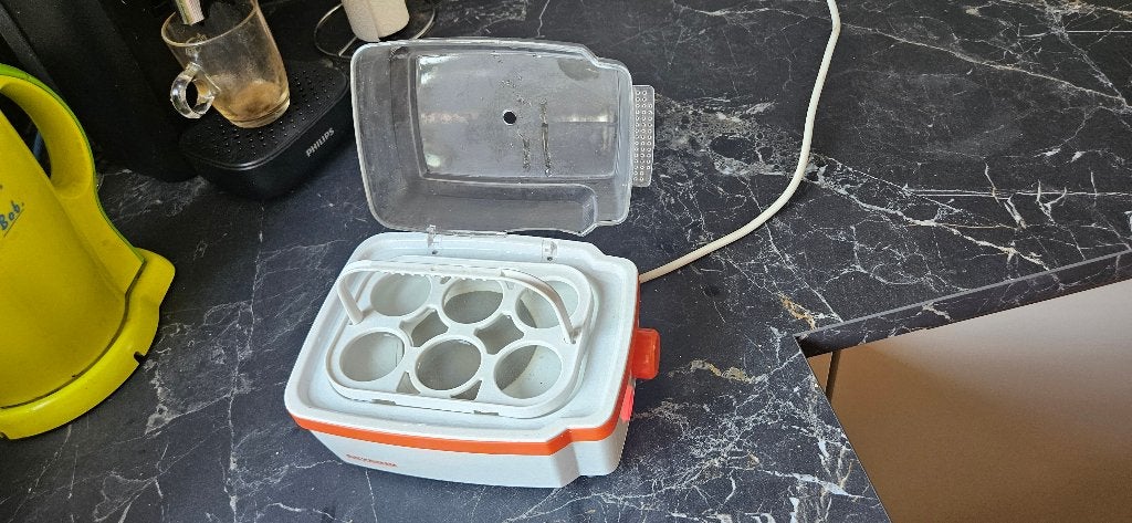 Eierkoker 6 eieren 230 Volt EK 3158 400 Watt 3157, Witgoed en Apparatuur, Ophalen of Verzenden, Gebruikt