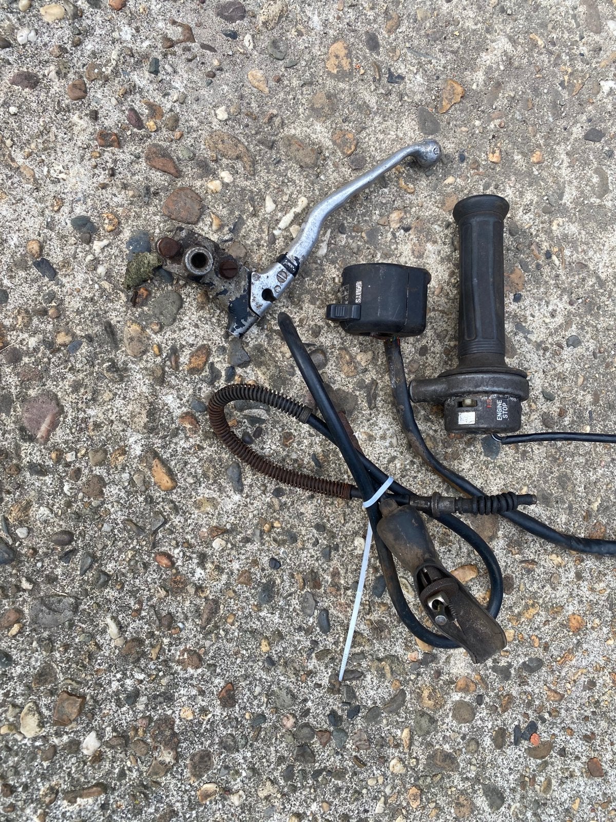 Yamaha DT 125 mx onderdelen 77/78, Motoren, Ophalen of Verzenden, Gebruikt