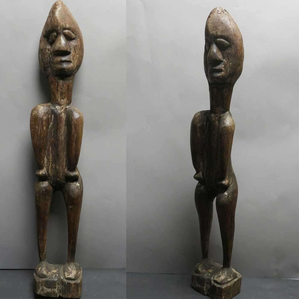 houten voorouder beeld Papua DX4 tribal kunst Indonesie, Ophalen of Verzenden