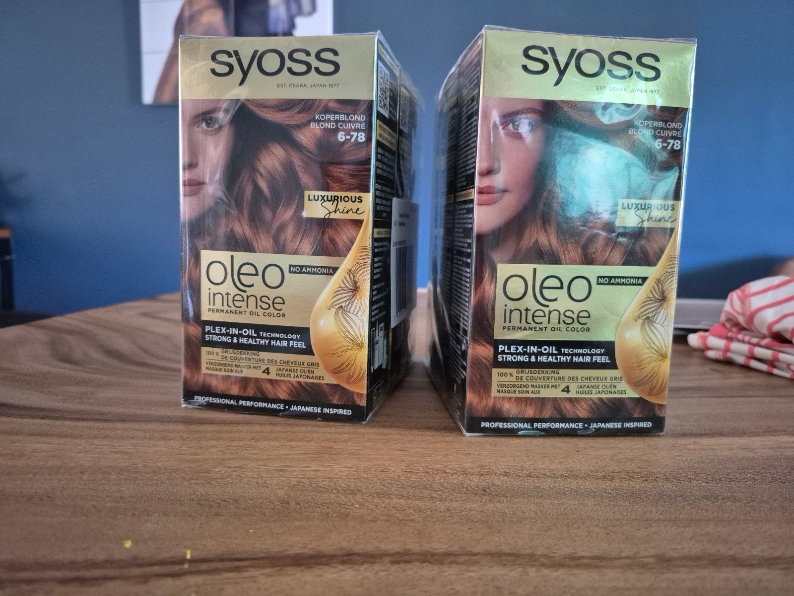 Syoss Oleo Intense Koperblond 6-78 Haarverf (6 stuks), Ophalen of Verzenden, Nieuw, Overige typen