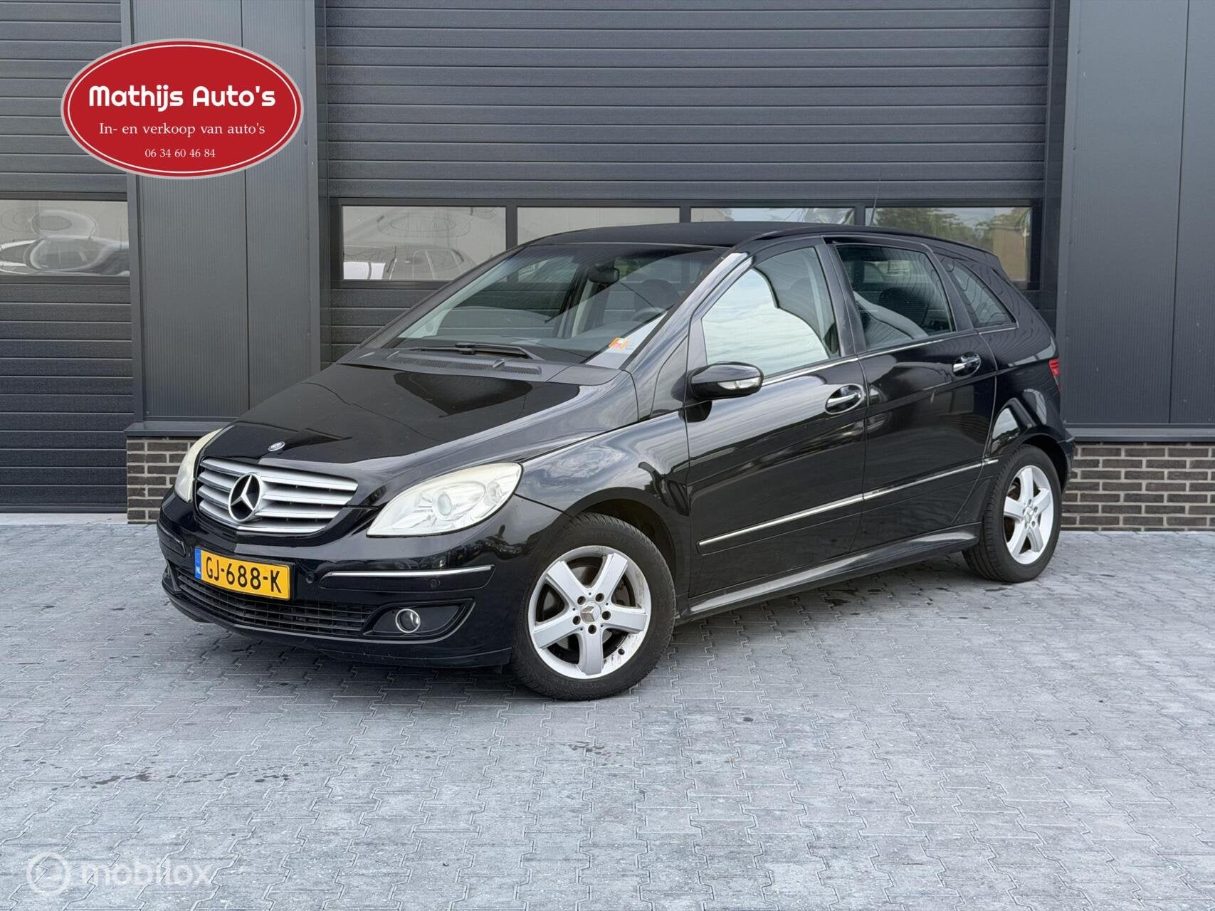 Mercedes B-klasse 200 Automaat! Airco Nieuwe APK!, Auto's, 136 pk, 4 cilinders, 1290 kg, 400 kg