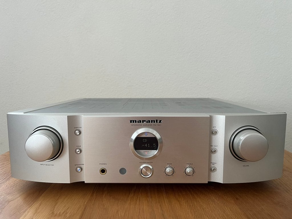 Marantz PM-15S1 – High-end stereo versterker, Ophalen, Zo goed als nieuw, 60 tot 120 watt, Marantz