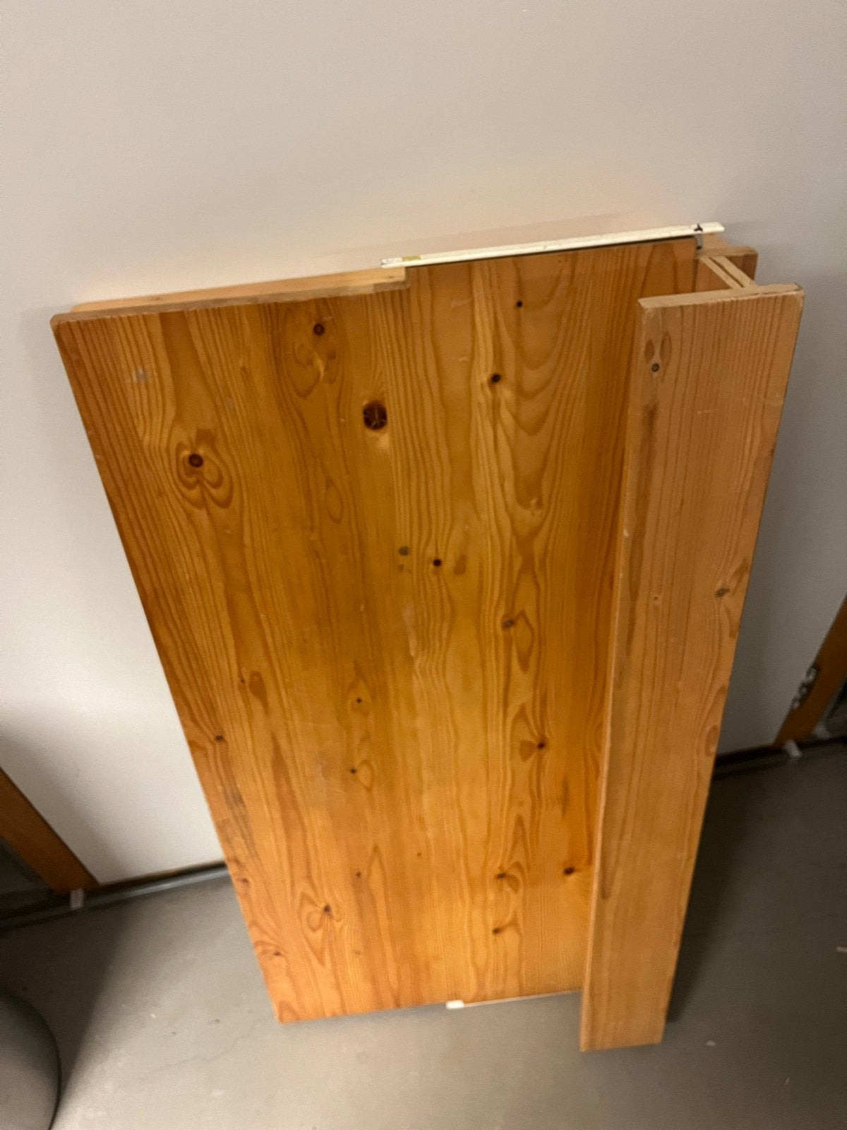 Lundia bureaublad - massief grenen, Ophalen, Overige typen, Gebruikt, Hout