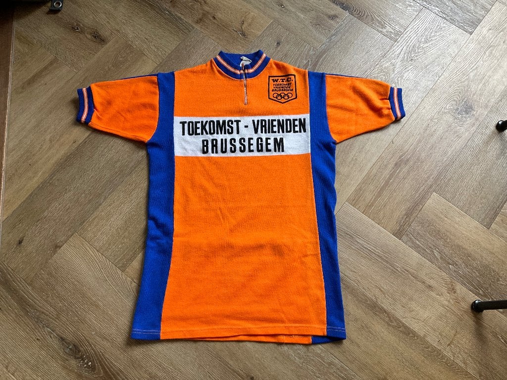 Vintage wielertrui, Ophalen of Verzenden, Gebruikt, L, Bovenkleding