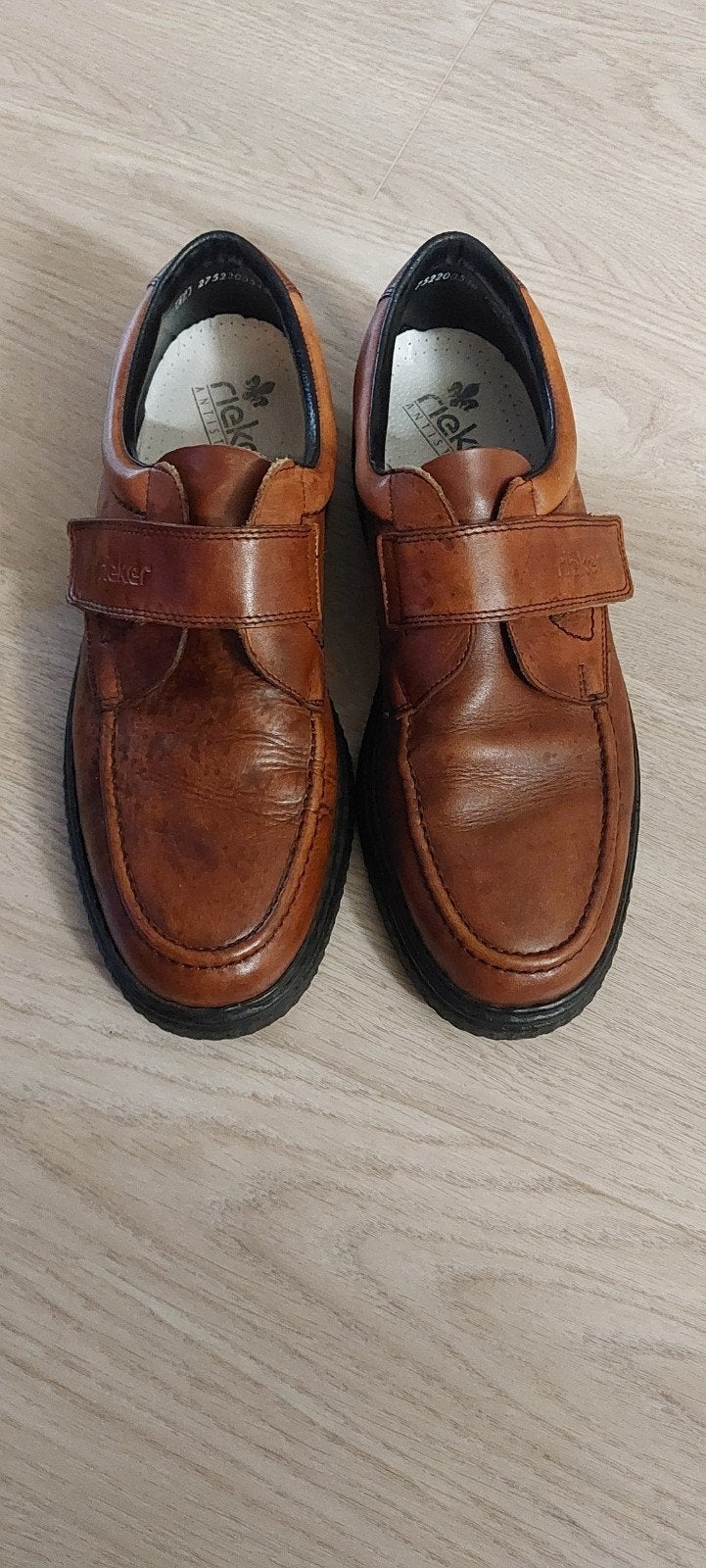 Rieker herenschoenen - Maat 41 - Bruin, Kleding | Heren, Bruin, Ophalen of Verzenden, Rieker, Gedragen