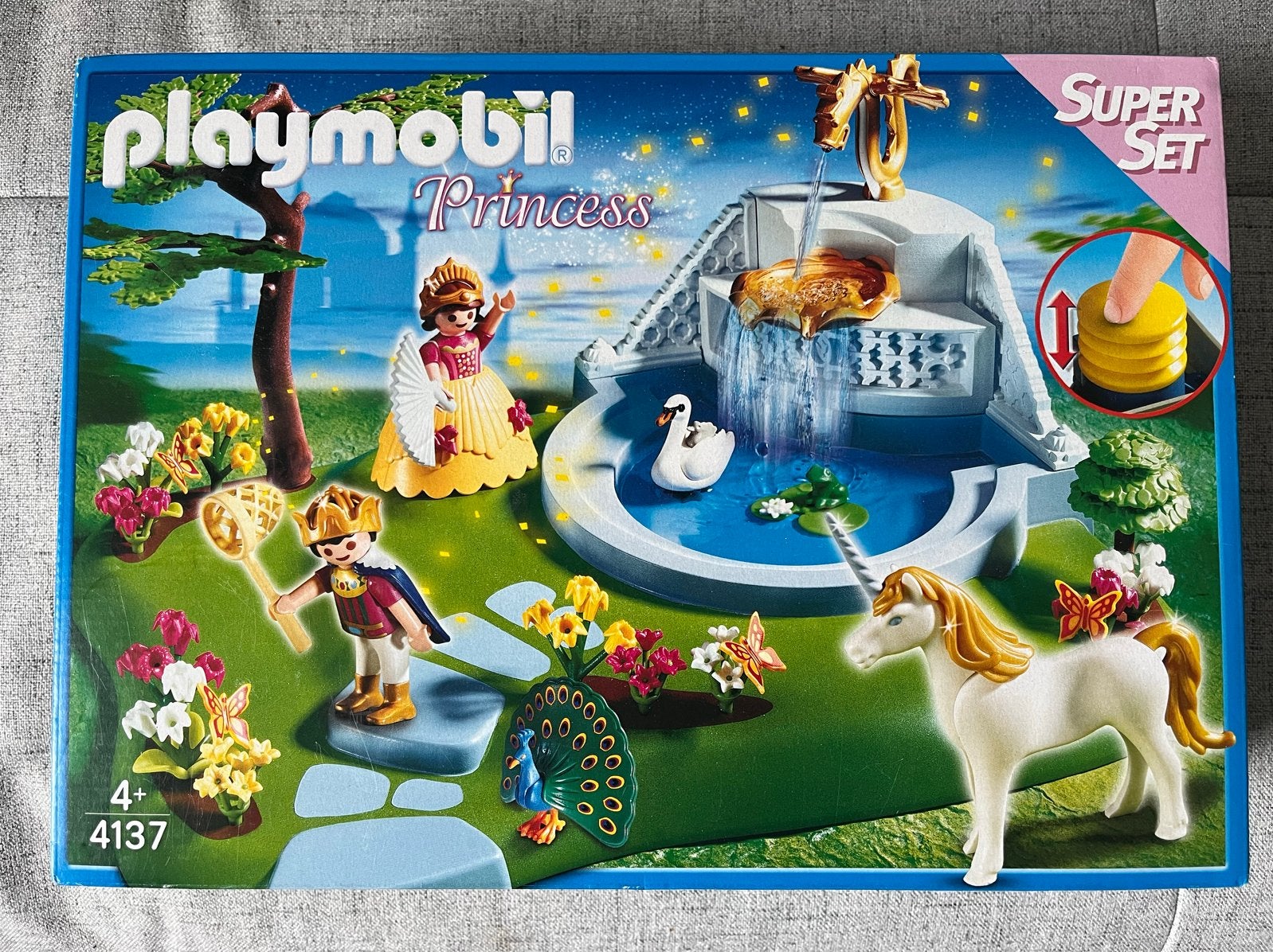Playmobil Princess - Eenhoornfontein (4137) - Nieuw in doos, Ophalen, Complete set, Overige typen, Nieuw