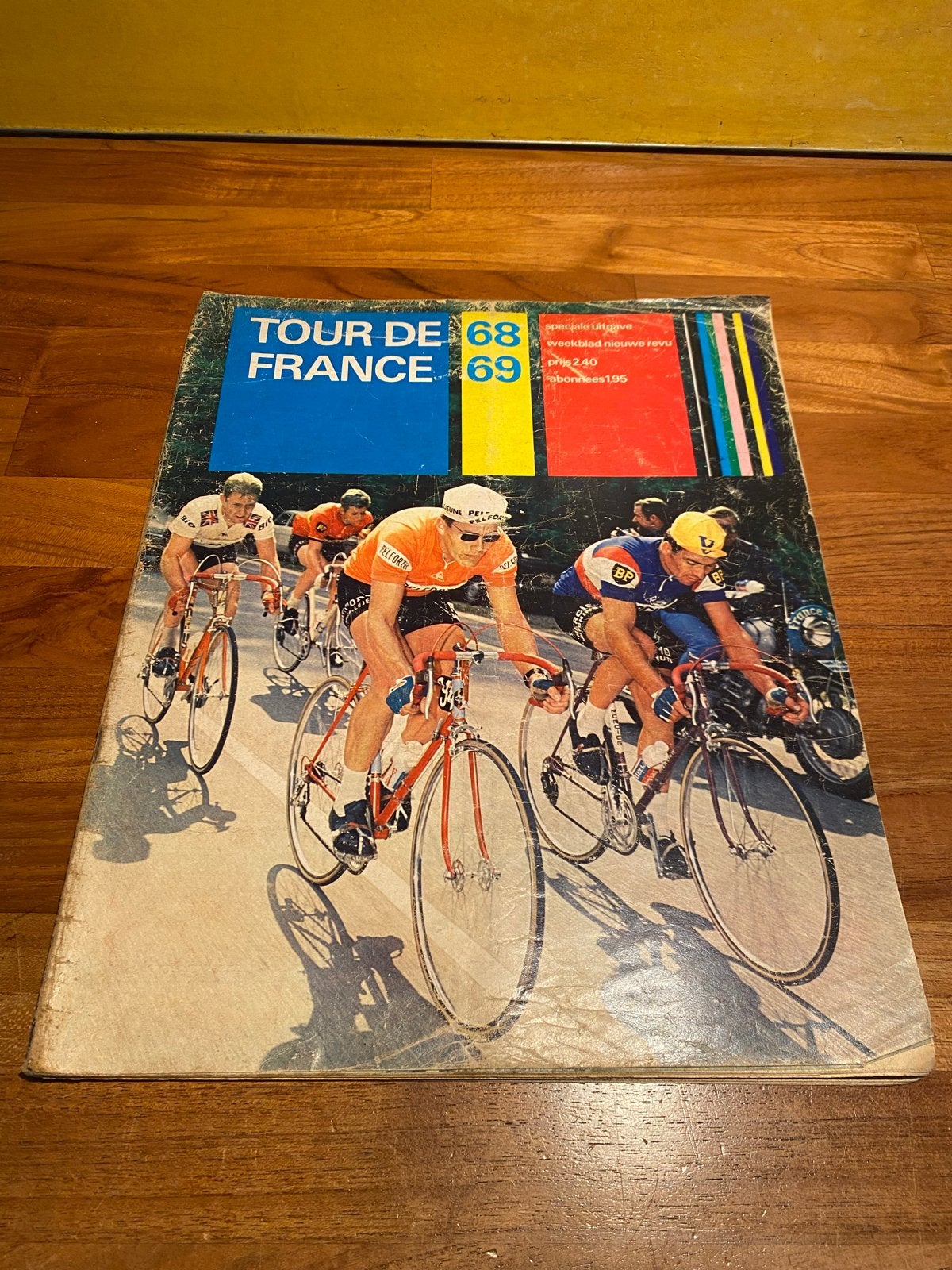 Tour de France 1968-1969 Magazine - Zeldzaam Wielerblad, Ophalen of Verzenden, Gelezen, Lopen en Fietsen