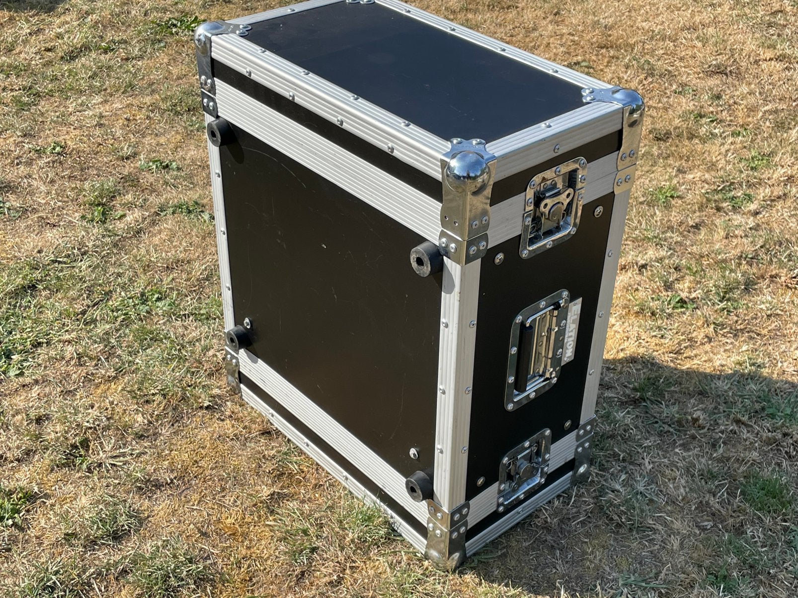 19 inch 6u flightcase met 2 deksels, Ophalen, Zo goed als nieuw, Overige instrumenten, Flightcase