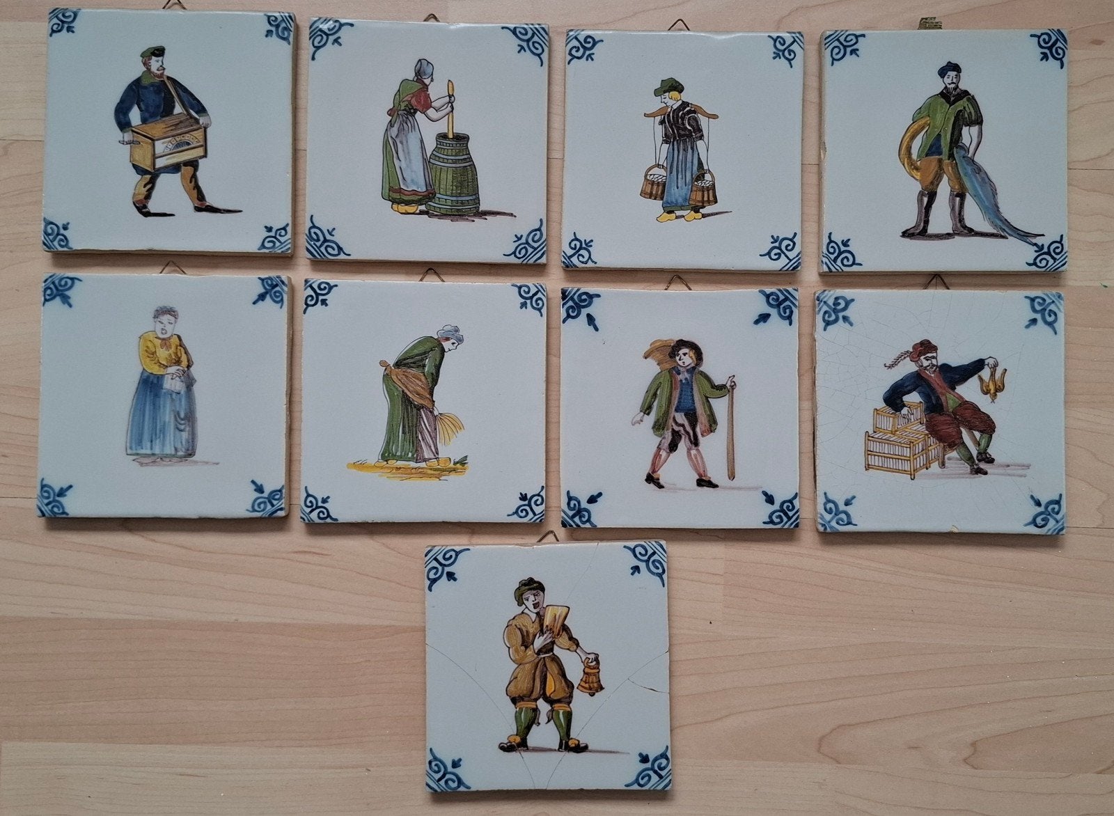 Tegeltjes van Koninklijke Tichelaar Makkum., Antiek en Kunst, Ophalen