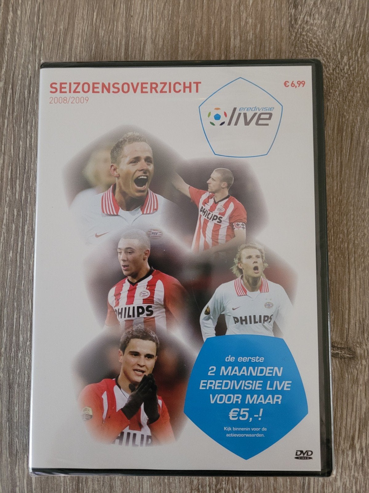Dvd: PSV Seizoenoverzicht Eredivisie 2008-2009, Voetbal, Zo goed als nieuw, Alle leeftijden, Compilatie
