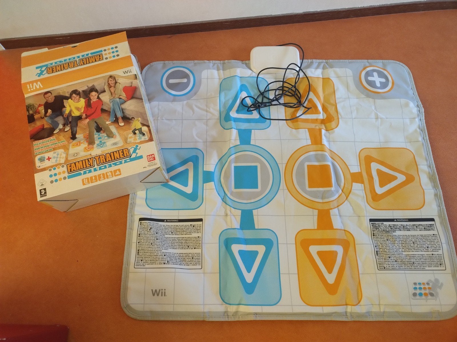 Family Trainer Wii met mat - Actie en Avontuur, Gebruikt, 1 speler, Vanaf 3 jaar, Ophalen