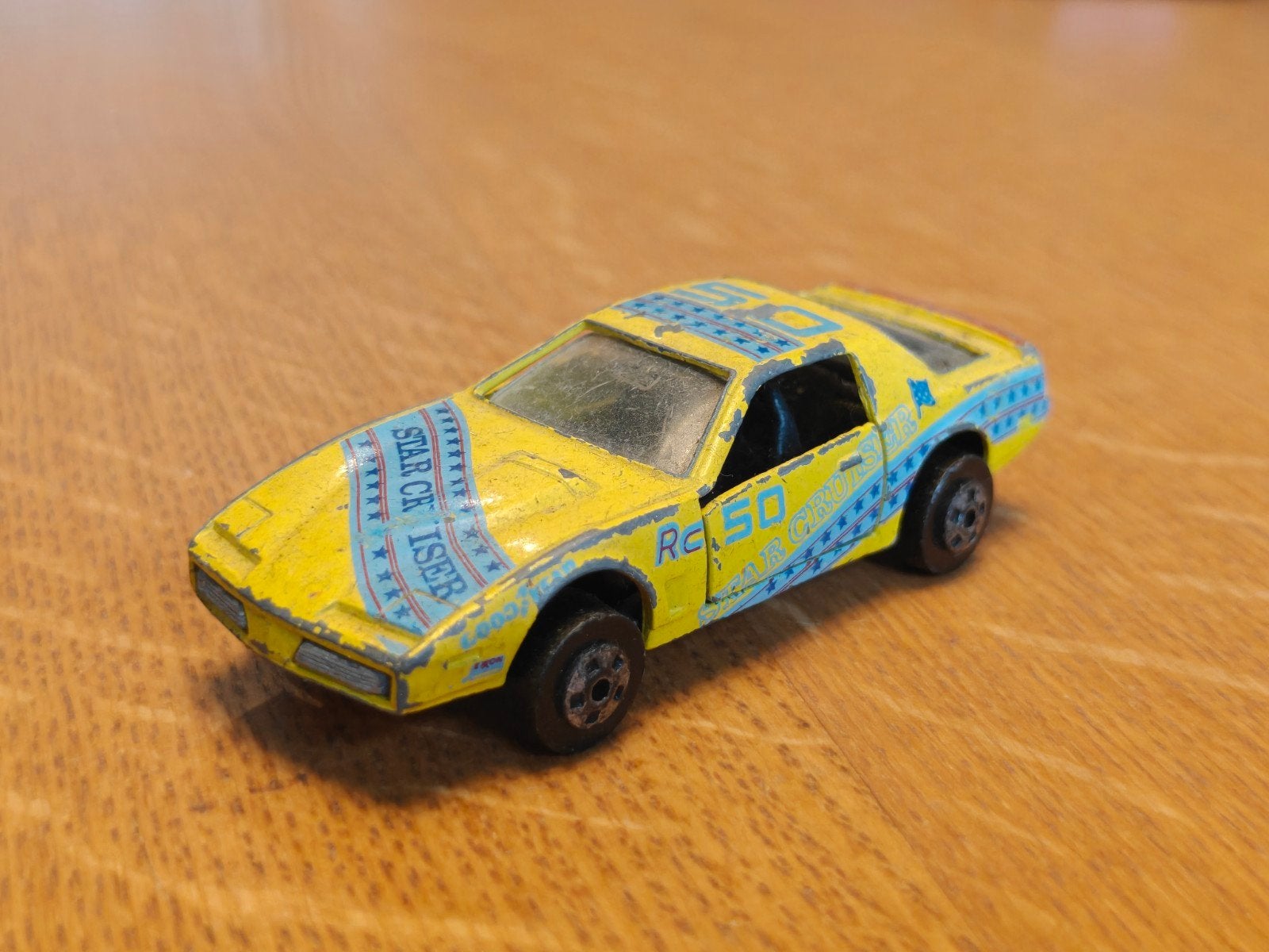 Road Champs Pontiac Firebird GEEL, Ophalen of Verzenden, Zo goed als nieuw, Auto