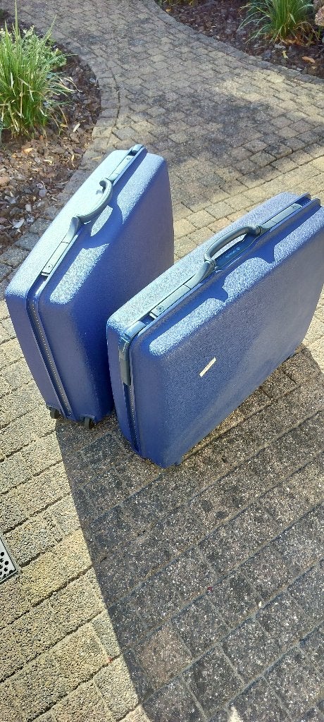 Samsonite koffer 2x verijdbaar, Gebruikt, Hard kunststof, 70 cm of meer, Ophalen