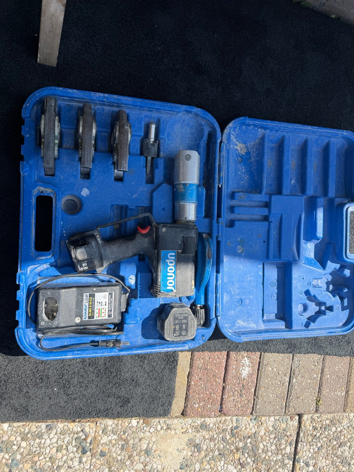 Uponor UP 75 persmachine met toebehoren, Ophalen, Gebruikt, Overige typen, Overige merken