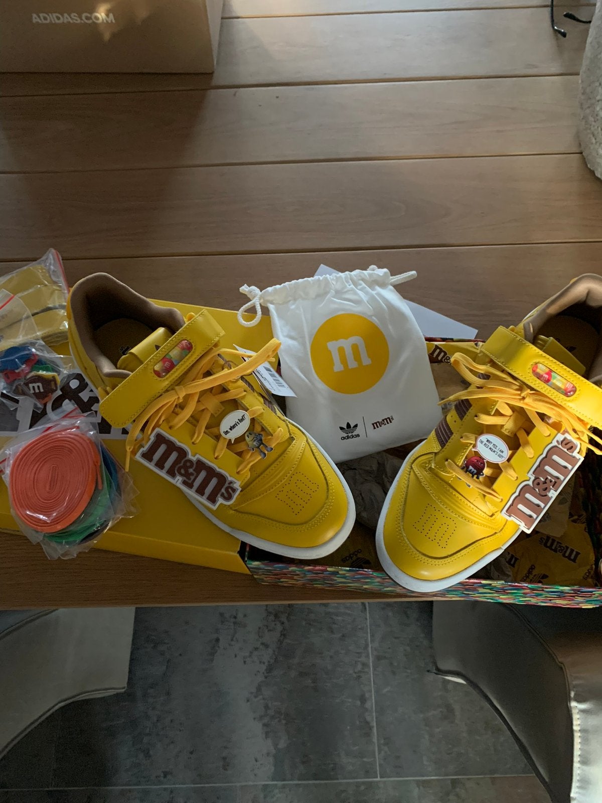 Adidas M&M schoenen. In maat 43 1/3., Overige kleuren, Verzenden, Nieuw, Sneakers of Gympen