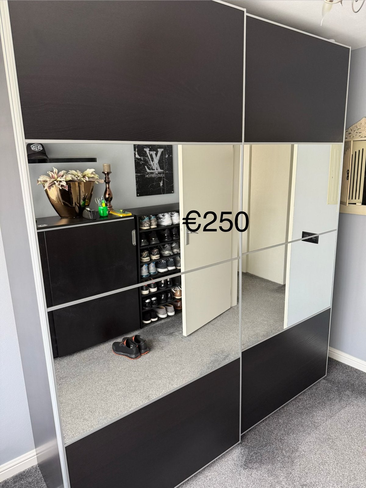 Kledingkast, Huis en Inrichting, Kasten | Kledingkasten, Ophalen, Zo goed als nieuw, 200 cm of meer, 150 tot 200 cm