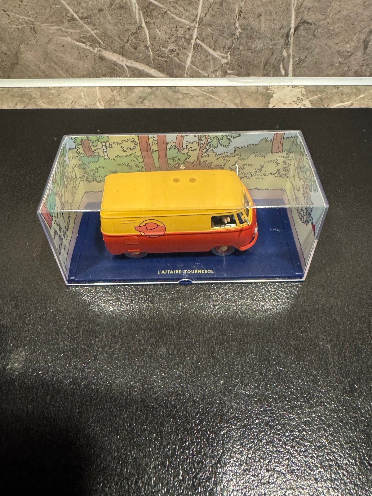 Kuifje L'Affaire Tournesol Volkswagen busje model, Ophalen of Verzenden, Zo goed als nieuw, Overige typen