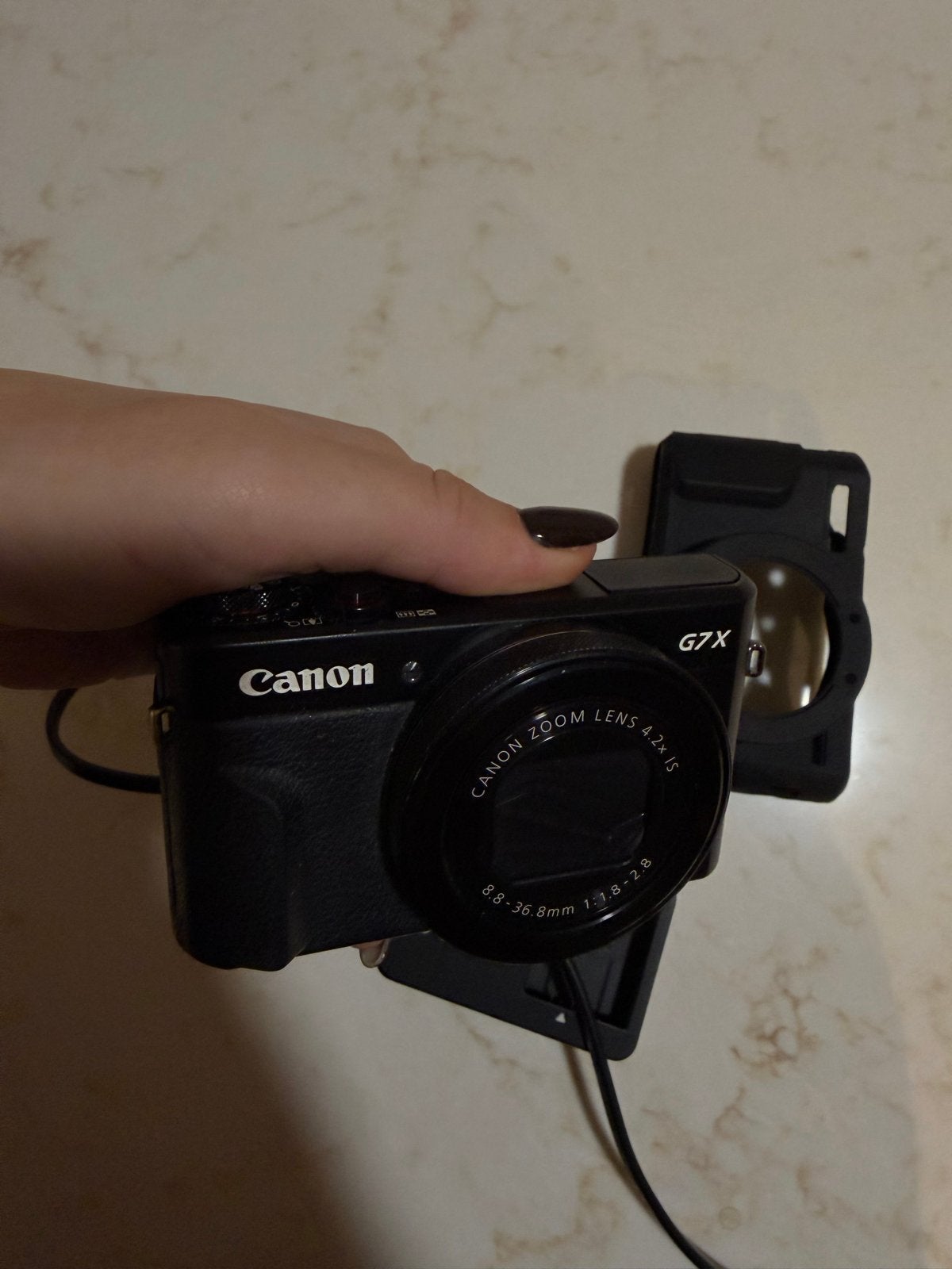 Canon G7X Mark II compactcamera met accessoires, Audio, Tv en Foto, Fotocamera's Digitaal, Ophalen of Verzenden, Gebruikt, Canon