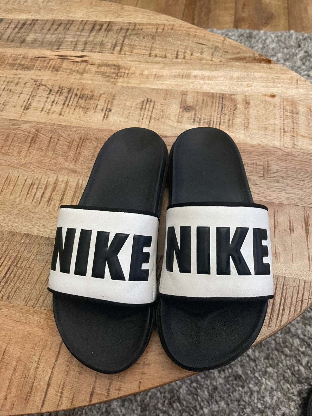 Nike  badslippers maat 39, Ophalen, Overige maten, Zwart