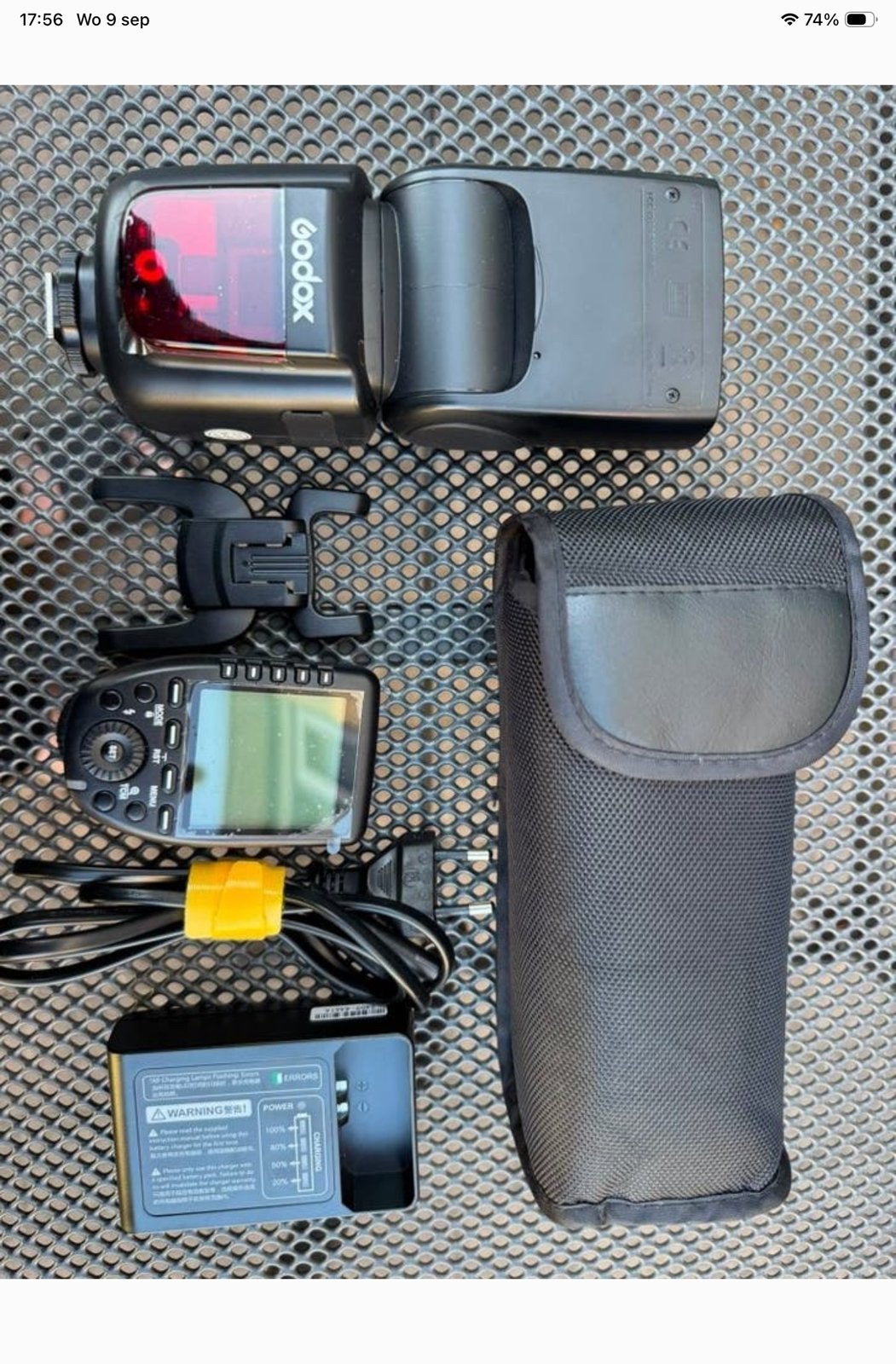Godox Speedlite V860II NIkon  en de Trigger Godox XPro, Audio, Tv en Foto, Ophalen of Verzenden, Zo goed als nieuw, Nikon, Godox