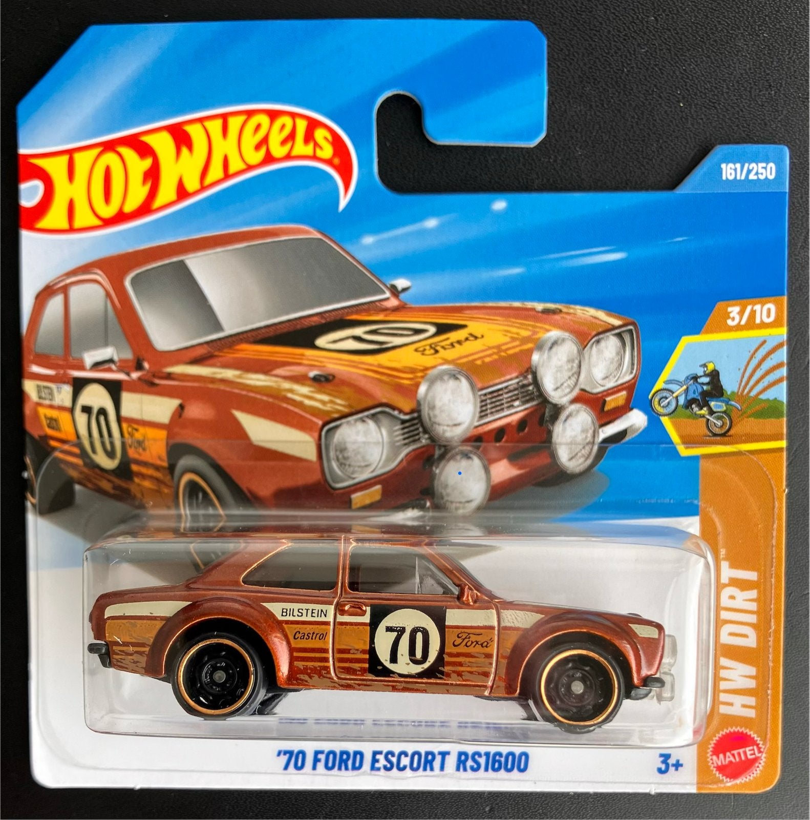 Hot Wheels '70 Ford Escort RS1600 Hotwheels, Ophalen of Verzenden, Nieuw, Auto