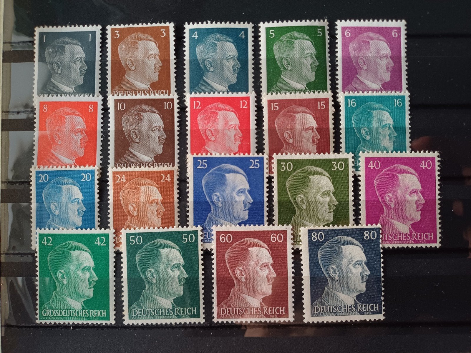 Adolf Hitler postzegels, Ophalen of Verzenden, Overige soorten, Duitsland, Overige typen