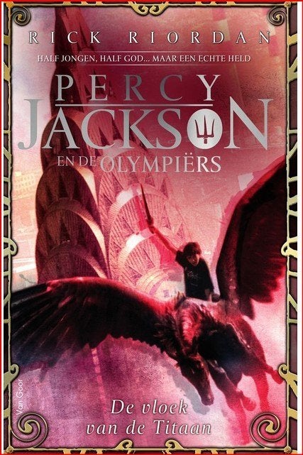 Percy Jackson en de Olympiërs 3 - De vloek van de Titaan, Ophalen of Verzenden, Zo goed als nieuw, Rick Riordan