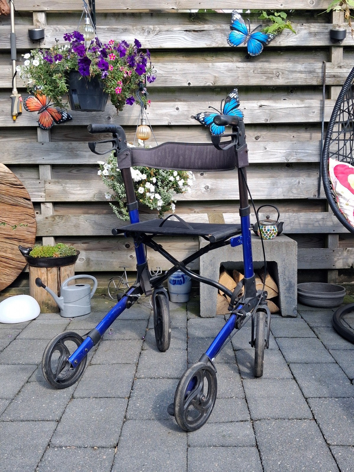 rollator, Ophalen, Opvouwbaar