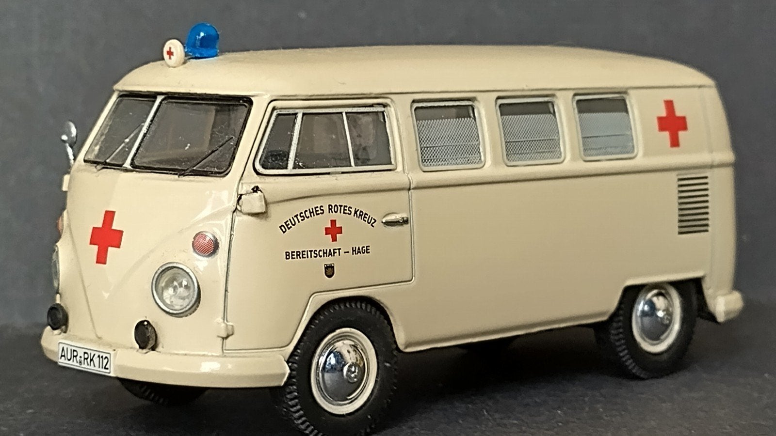 Volkswagen. VW T1 ambulance 1:43 Editions Atlas Pol, Overige merken, Auto, Verzenden, .