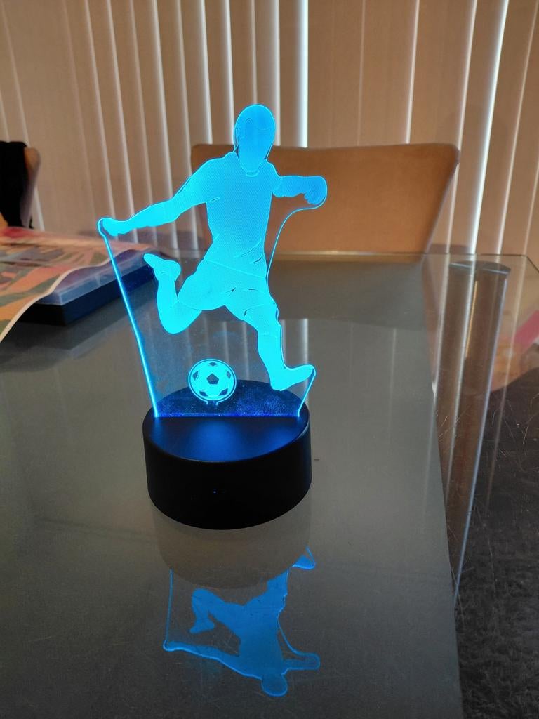 Voetbal lamp met verschillende kleuren, Huis en Inrichting, Ophalen of Verzenden
