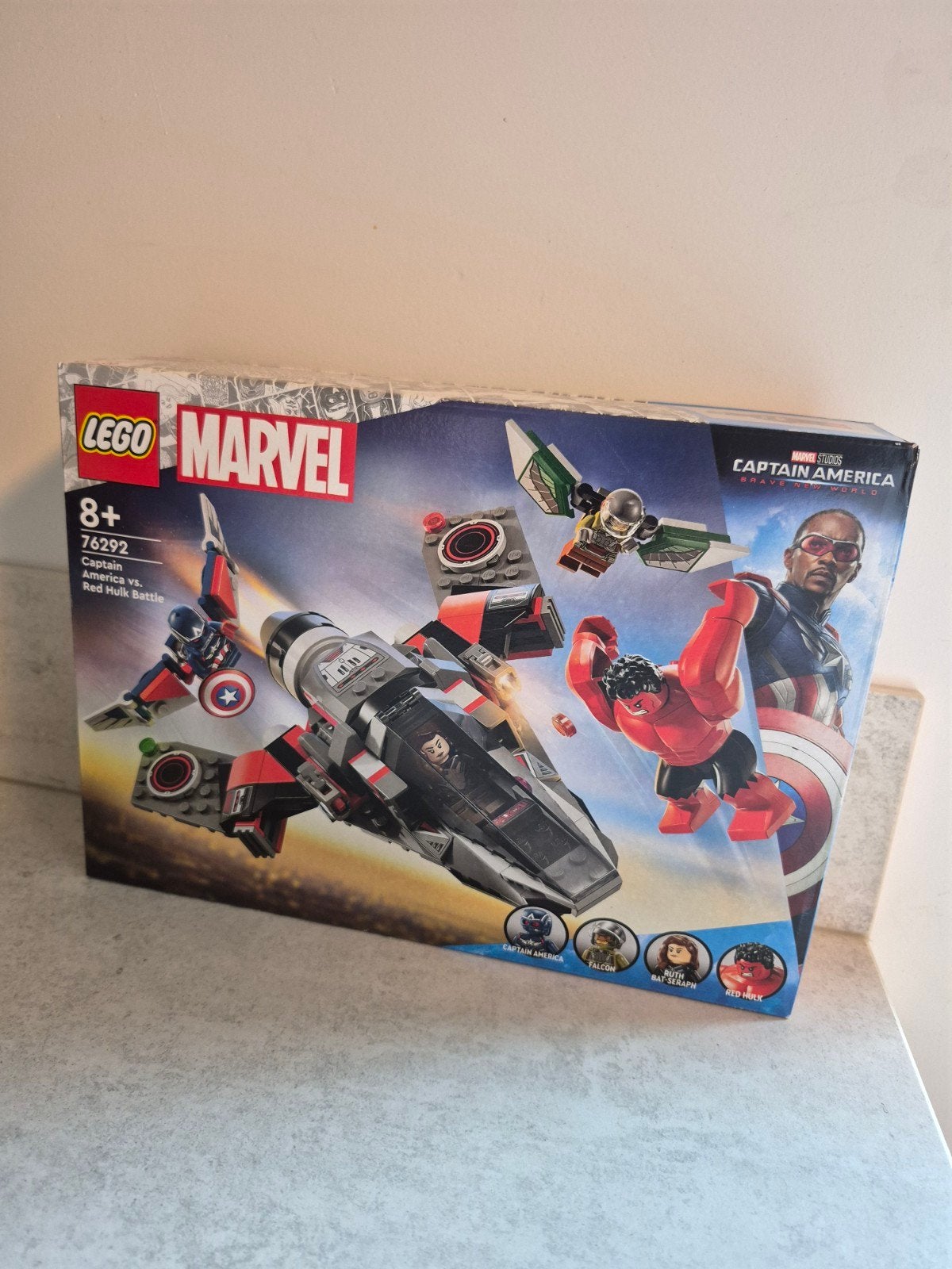 LEGO Marvel Captain America vs. Red Hulk Battle 76292, Marvel, Lego, Nieuw, Ophalen of Verzenden