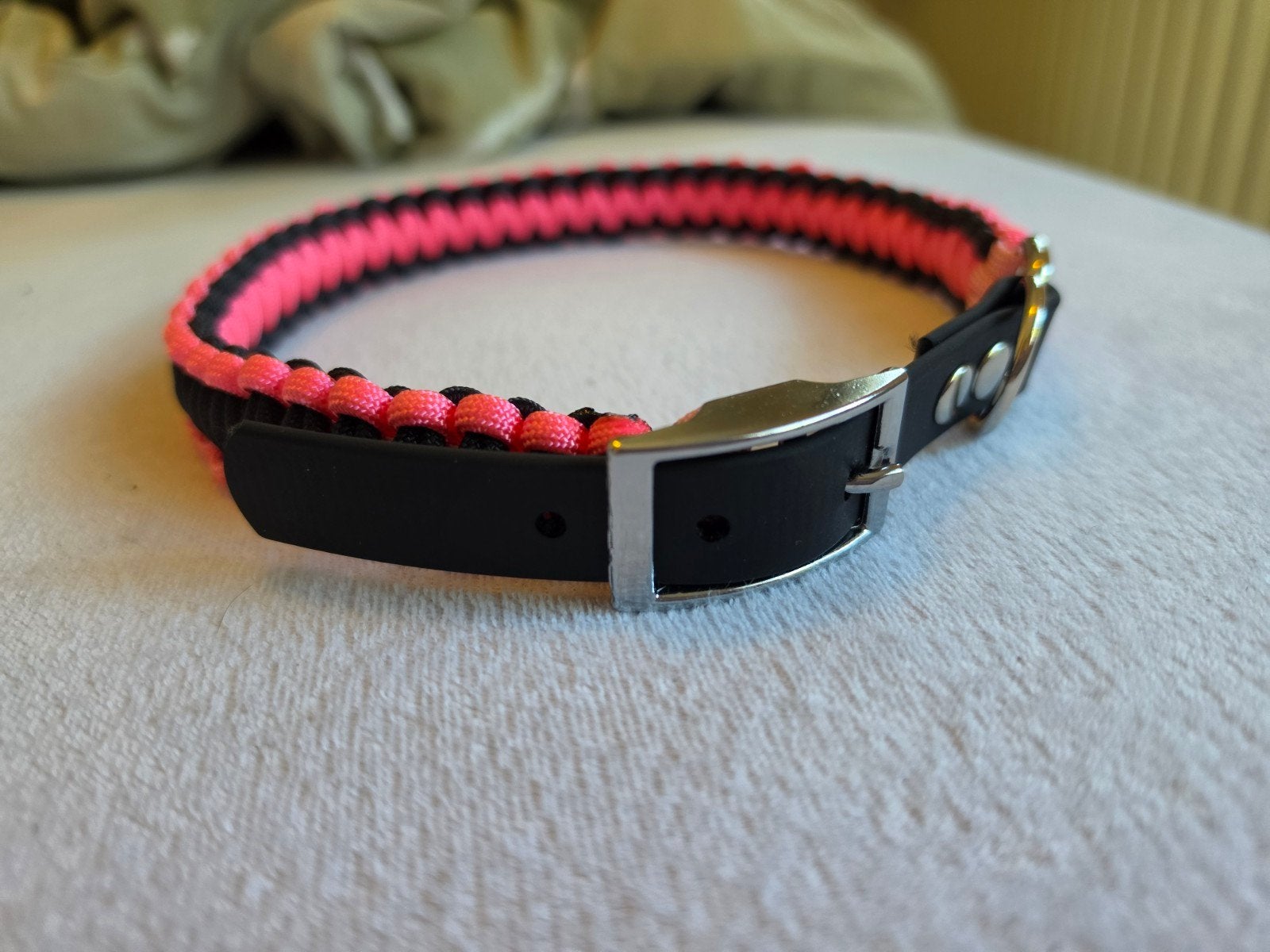 Honden Halsband  🩷, Ophalen of Verzenden, Handgemaakt, Nieuw