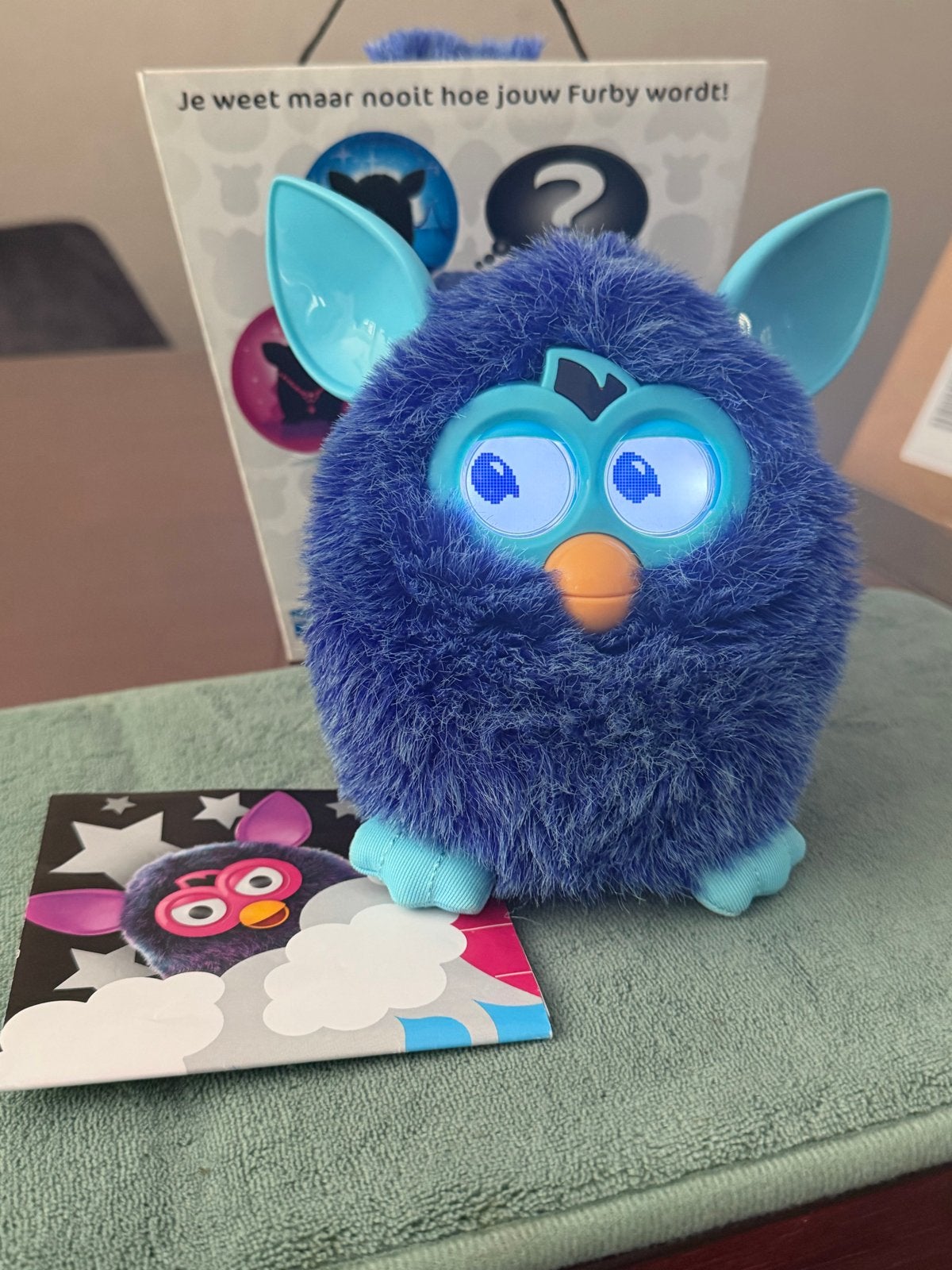 Furby Interactief Speelgoed - Blauw Hasbro 2012, Verzamelen, Speelgoed, Ophalen of Verzenden, Zo goed als nieuw