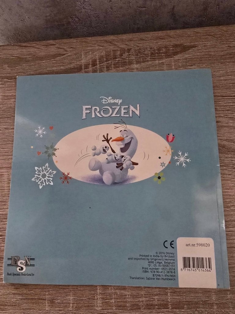 Disney Frozen Mandala Kleurboek, Ophalen of Verzenden, Nieuw, Boek of Gids