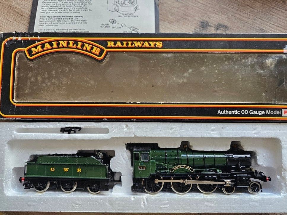 Mainline Railways HO Locomotief GWR 7819 Hinton Manor, Overige merken, Ophalen of Verzenden, Zo goed als nieuw, Gelijkstroom