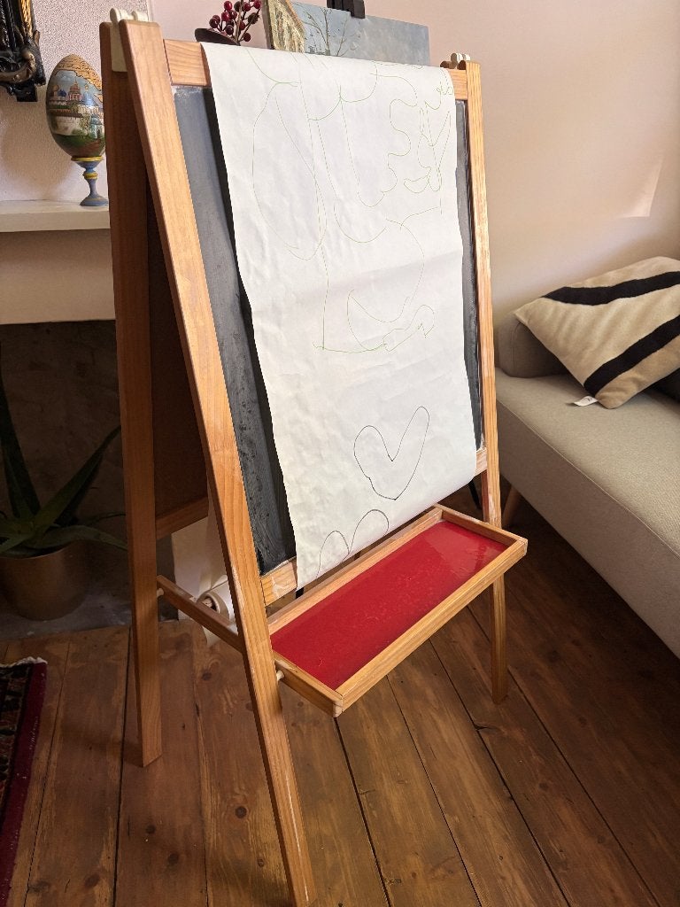IKEA tekenbord MÅLA, Ophalen, Gebruikt, Krijtbord