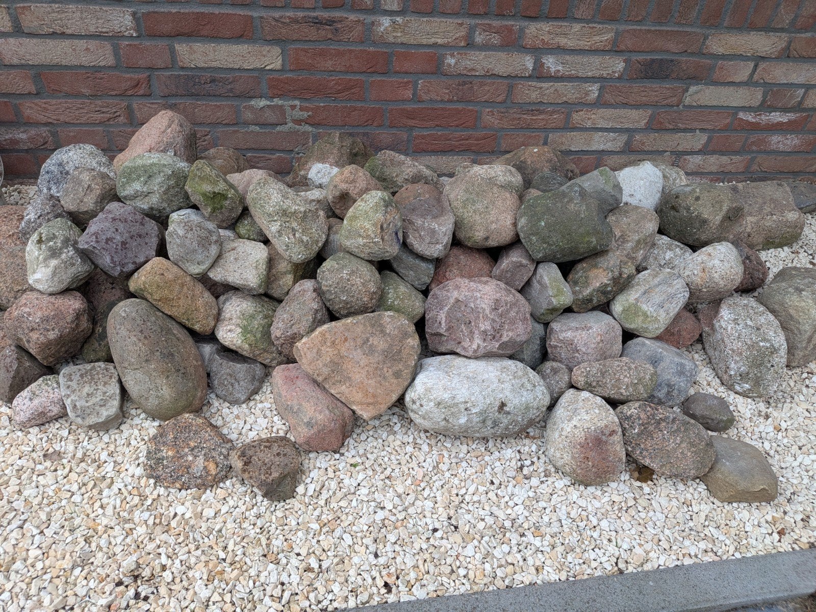 Mooie Veldkeien voor Tuin of Decoratie, Tuin en Terras, Grind, Keien en Split, Ophalen, Overige materialen, Gebruikt, Kei