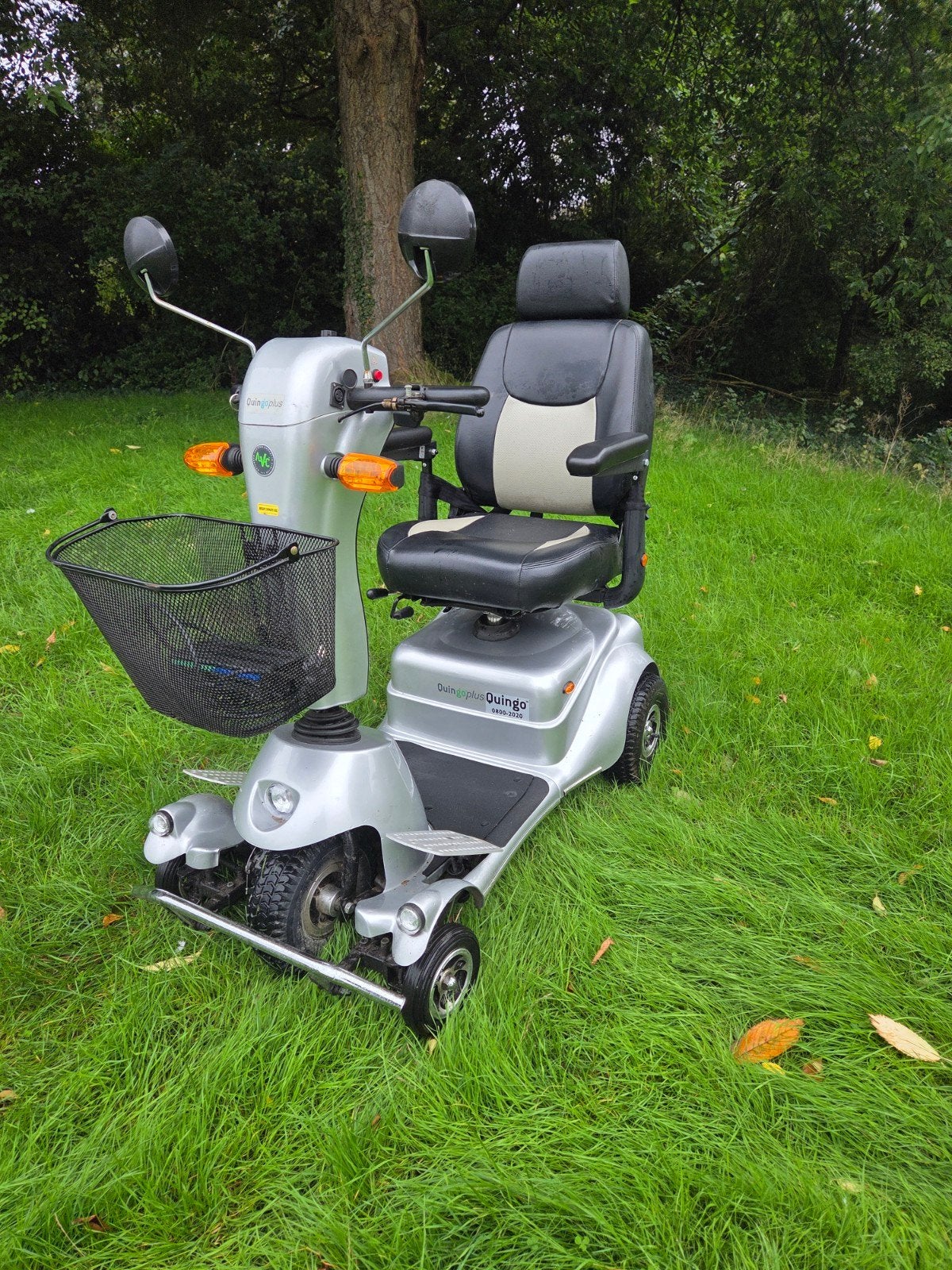 scootmobiel Quingo type  Plus  met nieuwe accu's, Diversen, 10 km/u of minder, Gebruikt, Ophalen of Verzenden, Quingo